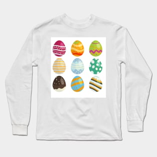 Easter eggs Long Sleeve T-Shirt